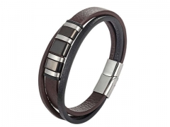 HY Wholesale Leather Jewelry Popular Leather Bracelets-HY0117B108