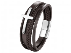 HY Wholesale Leather Jewelry Popular Leather Bracelets-HY0117B178
