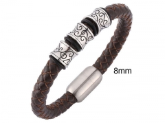 HY Wholesale Leather Jewelry Popular Leather Bracelets-HY0010B1124