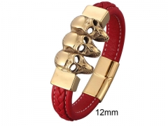 HY Wholesale Leather Jewelry Popular Leather Bracelets-HY0010B0837
