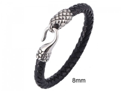 HY Wholesale Leather Jewelry Popular Leather Bracelets-HY0010B0945