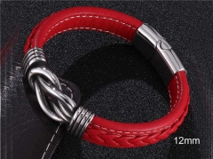HY Wholesale Leather Jewelry Popular Leather Bracelets-HY0010B0765