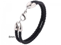 HY Wholesale Leather Jewelry Popular Leather Bracelets-HY0010B0736