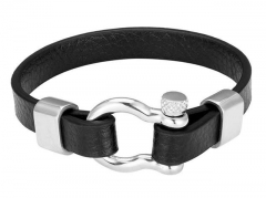 HY Wholesale Leather Jewelry Popular Leather Bracelets-HY0117B034