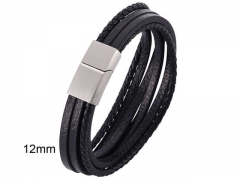 HY Wholesale Leather Jewelry Popular Leather Bracelets-HY0010B0807