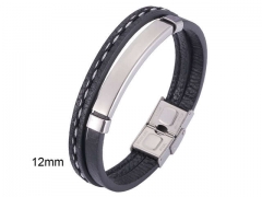 HY Wholesale Leather Jewelry Popular Leather Bracelets-HY0010B0730