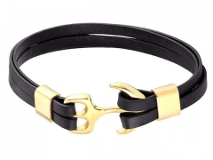 HY Wholesale Leather Jewelry Popular Leather Bracelets-HY0117B145