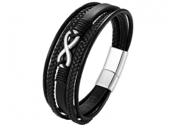 HY Wholesale Leather Jewelry Popular Leather Bracelets-HY0117B008