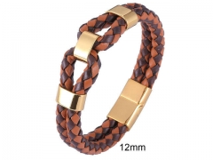 HY Wholesale Leather Jewelry Popular Leather Bracelets-HY0010B0721