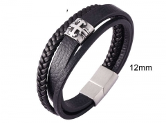 HY Wholesale Leather Jewelry Popular Leather Bracelets-HY0010B0966