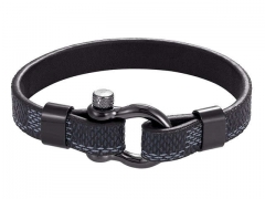 HY Wholesale Leather Jewelry Popular Leather Bracelets-HY0117B066
