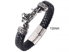 HY Wholesale Leather Jewelry Popular Leather Bracelets-HY0010B1150