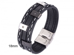HY Wholesale Leather Jewelry Popular Leather Bracelets-HY0010B0651