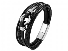 HY Wholesale Leather Jewelry Popular Leather Bracelets-HY0117B044