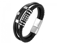 HY Wholesale Leather Jewelry Popular Leather Bracelets-HY0117B167
