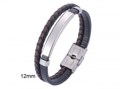 HY Wholesale Leather Jewelry Popular Leather Bracelets-HY0010B0728