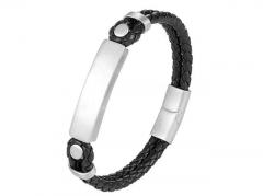 HY Wholesale Leather Jewelry Popular Leather Bracelets-HY0117B184