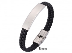 HY Wholesale Leather Jewelry Popular Leather Bracelets-HY0010B0901