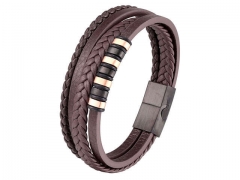 HY Wholesale Leather Jewelry Popular Leather Bracelets-HY0117B030