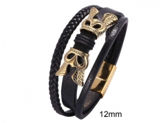 HY Wholesale Leather Jewelry Popular Leather Bracelets-HY0010B0848