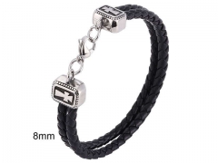 HY Wholesale Leather Jewelry Popular Leather Bracelets-HY0010B0737