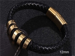 HY Wholesale Leather Jewelry Popular Leather Bracelets-HY0010B0770
