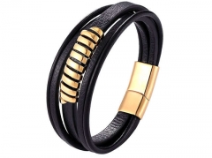 HY Wholesale Leather Jewelry Popular Leather Bracelets-HY0117B121