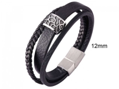 HY Wholesale Leather Jewelry Popular Leather Bracelets-HY0010B0964