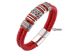 HY Wholesale Leather Jewelry Popular Leather Bracelets-HY0010B0938