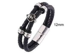HY Wholesale Leather Jewelry Popular Leather Bracelets-HY0010B1023