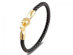 HY Wholesale Leather Jewelry Popular Leather Bracelets-HY0117B175