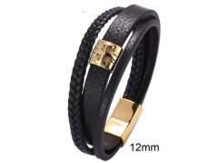 HY Wholesale Leather Jewelry Popular Leather Bracelets-HY0010B0849