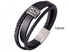 HY Wholesale Leather Jewelry Popular Leather Bracelets-HY0010B0965