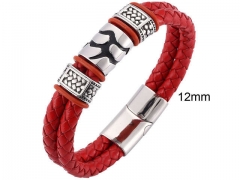 HY Wholesale Leather Jewelry Popular Leather Bracelets-HY0010B1145