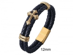 HY Wholesale Leather Jewelry Popular Leather Bracelets-HY0010B0813