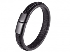 HY Wholesale Leather Jewelry Popular Leather Bracelets-HY0117B204