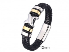 HY Wholesale Leather Jewelry Popular Leather Bracelets-HY0010B0833