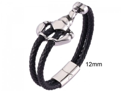 HY Wholesale Leather Jewelry Popular Leather Bracelets-HY0010B0953
