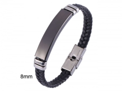 HY Wholesale Leather Jewelry Popular Leather Bracelets-HY0010B0691