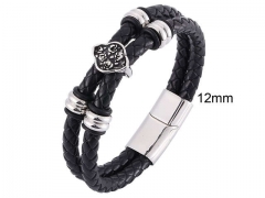 HY Wholesale Leather Jewelry Popular Leather Bracelets-HY0010B1021
