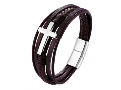 HY Wholesale Leather Jewelry Popular Leather Bracelets-HY0117B019