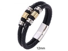 HY Wholesale Leather Jewelry Popular Leather Bracelets-HY0010B0742