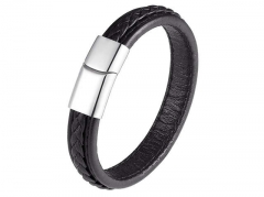 HY Wholesale Leather Jewelry Popular Leather Bracelets-HY0117B206