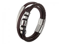 HY Wholesale Leather Jewelry Popular Leather Bracelets-HY0117B166