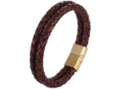 HY Wholesale Leather Jewelry Popular Leather Bracelets-HY0117B182