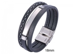 HY Wholesale Leather Jewelry Popular Leather Bracelets-HY0010B0725