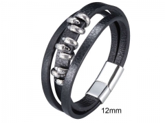 HY Wholesale Leather Jewelry Popular Leather Bracelets-HY0010B0760