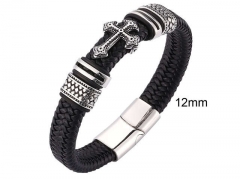 HY Wholesale Leather Jewelry Popular Leather Bracelets-HY0010B0939