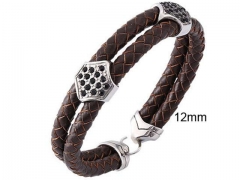HY Wholesale Leather Jewelry Popular Leather Bracelets-HY0010B0874