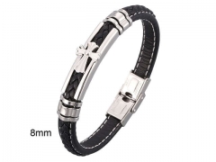 HY Wholesale Leather Jewelry Popular Leather Bracelets-HY0010B0681